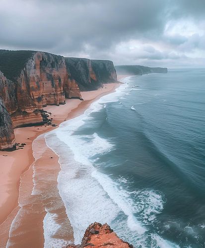 De rotskusten van Portugal
