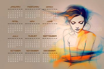 English Calendar 2025 by Harry Hadders