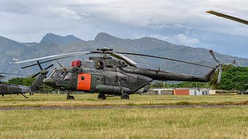 Colombiaanse legerhelikopter Mil Mi-17V5. van Jaap van den Berg