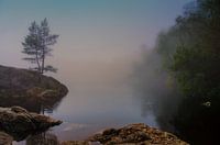 Meertje onderweg naar de Preikestolen