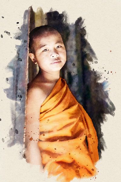 little monk by Alex Neumayer