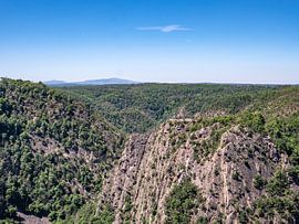 Blick auf den Roßtrappe im Harz Mittelgebirge in Deutschland von Animaflora PicsStock