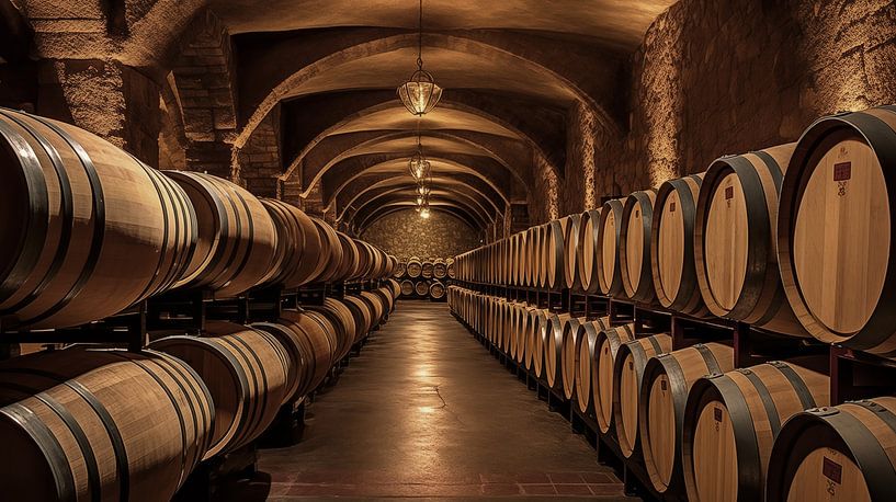 View of the wine cellar by Black Coffee