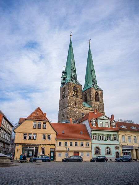 Quedlinburg - Neustädter Markt and St Nikolai Church by t.ART
