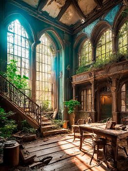 Lost Places building from the inside