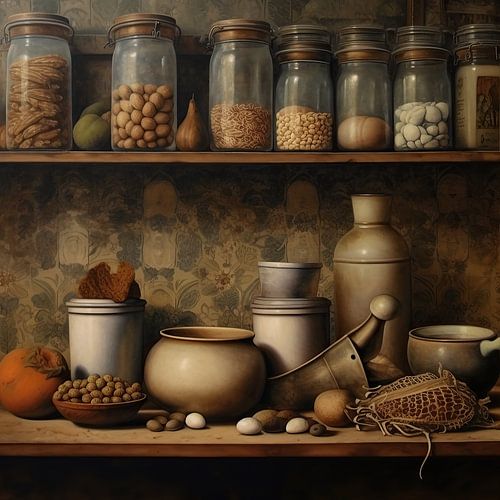 Malerei in der Küche