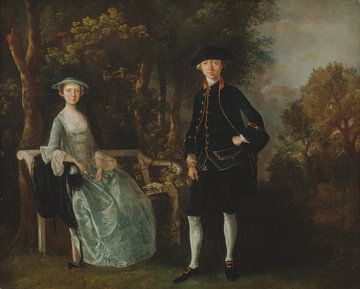 Lady Lloyd en haar zoon, Thomas Gainsborough....