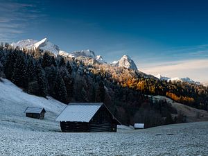 Morgenstimmung am Wettersteingebirge
