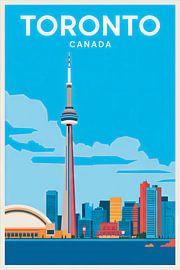 Toronto, Kanada. von Poster Art Shop