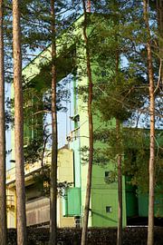 Schiffshebewerk Rothensee im Norden von Magdeburg von Heiko Kueverling