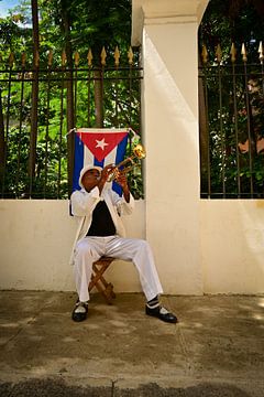 Straatmuzikant in Havana Cuba