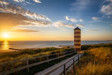 Vuurtoren bij Dishoek van Bram de Jong