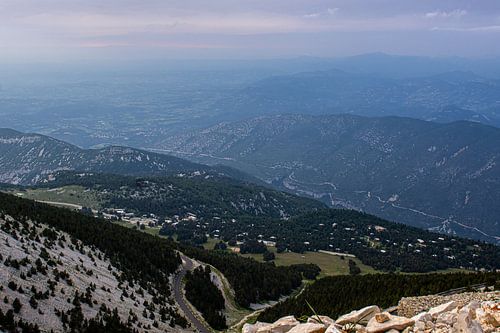 Uitzicht mont Ventoux