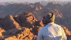 Bedoeïen op Mount Sinai, Egypte
