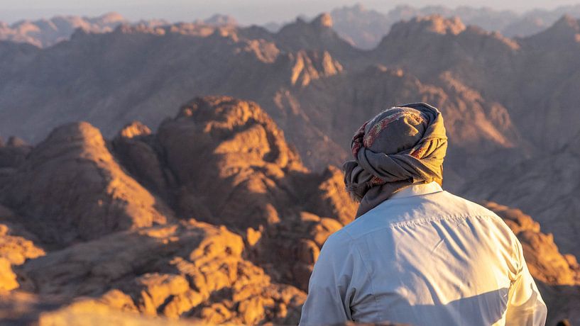 Bedoeïen op Mount Sinai, Egypte van Jessica Lokker