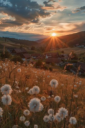 Hiking into the morning sun