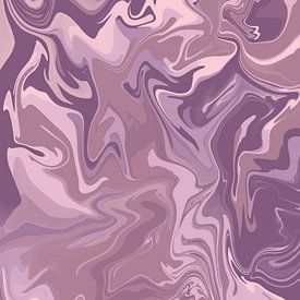 Abstrakt violett von Mandy Jonen