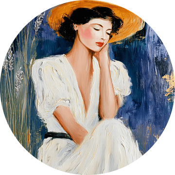 Lavender Daydream, romantisch portret