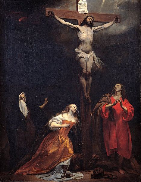 Gabriel Metsu - Crucifixion von 1000 Schilderijen