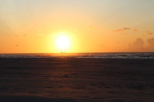 coucher de soleil Ameland