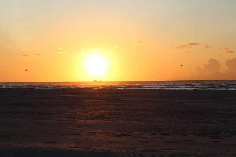 coucher de soleil Ameland par Maret