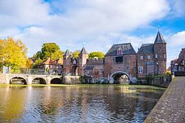 Koppelpoort in Amersfoort in autumn by Mirre Oost