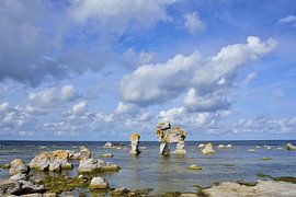Gamle hamn op Gotland van Karin Jähne
