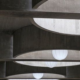 lichtkoepels in de Pastor van Arskerk sur Peter de Ruig