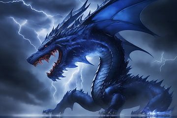 Le dragon bleu