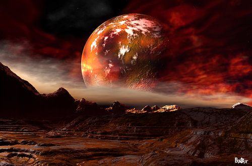 feuer_wolken von Dirk Driesen