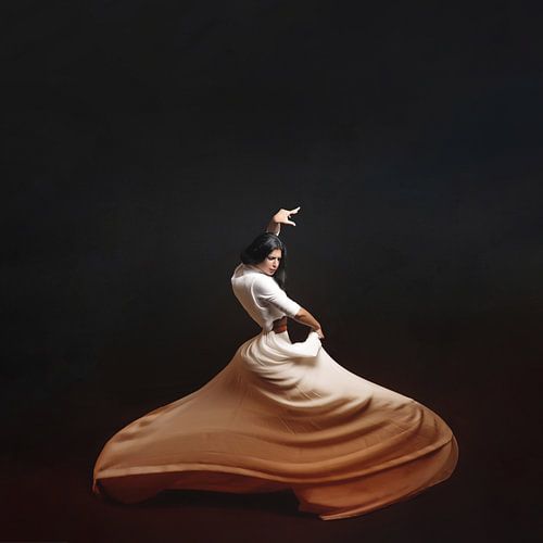 La fille & ; danse sur Moein Hasheminasab
