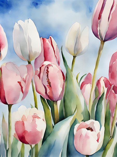 Tulpenfeld von Ohkimiko 