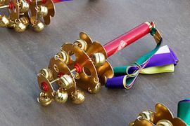 Japanese bubble instrument, Kagura suzu (bubble tree) by Frans Rombout