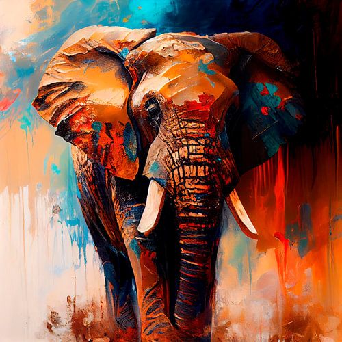 Éléphant majestueux