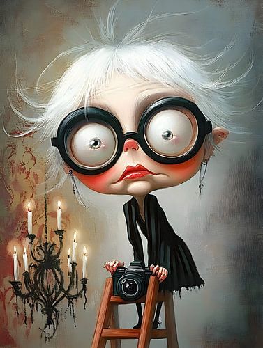 Annoyed photographer