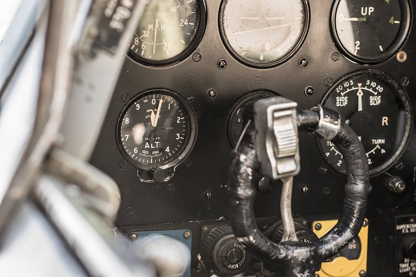 Instruments of a Spitfire by Floris Oosterveld