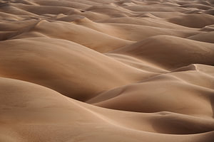 Sandmeer in der Wüste Sahara