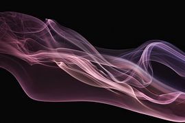 Schwebendes Lila in Rosa von Heidi Westum