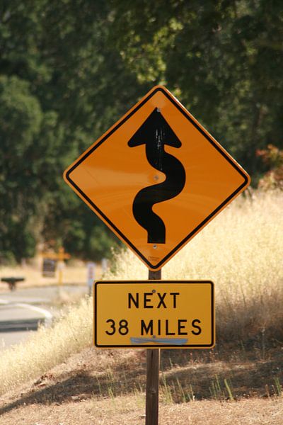 Road sign par Karen Boer-Gijsman