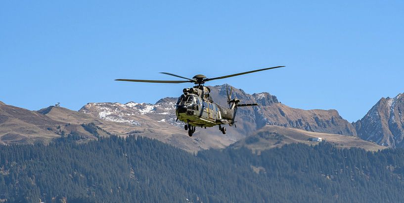 Swiss Aerospatiale AS332M1 Super Puma (T-314). by Jaap van den Berg