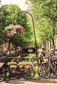 Innenstadt von Amsterdam Niederlande Alt