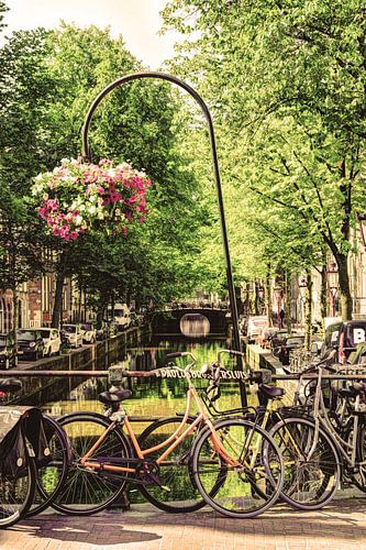 Binnenstad van Amsterdam Nederland Oud