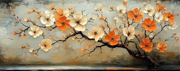 Stilleven met Bloemen 7967 van Kunst Kriebels