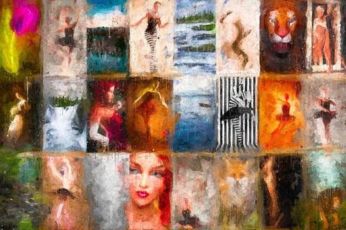 Een Horizontale Verticale collage