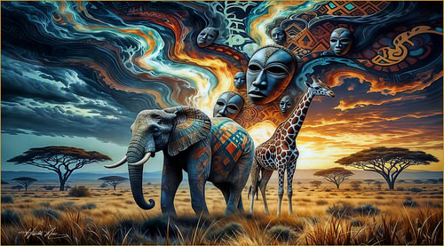 The Soul of the Savannah – African Surrealism