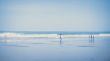At the beach (4) von Rob van der Pijll