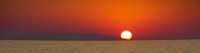 ondergaande zon