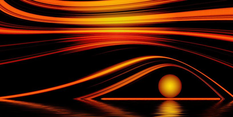 Loneliness, Abstract by Violetta Honkisz