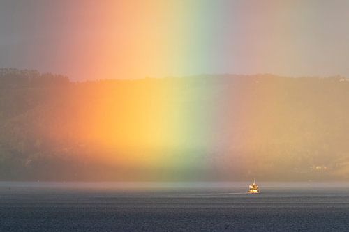 Alle kleuren van de regenboog