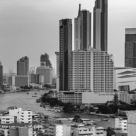 Bangkok skyline by Walter G. Allgöwer